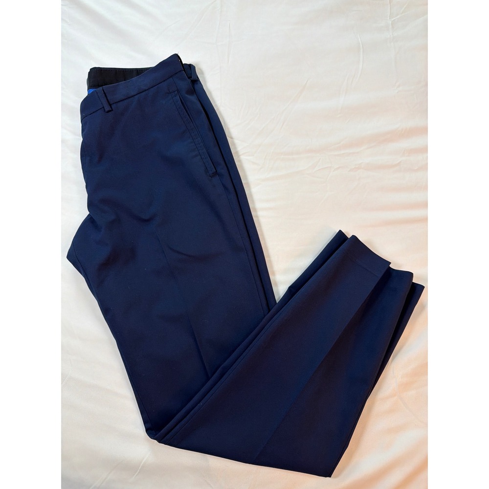 Zara Man Navy Blue Slim Fit Dress Pants Trousers USA 31 1564/327/420/40